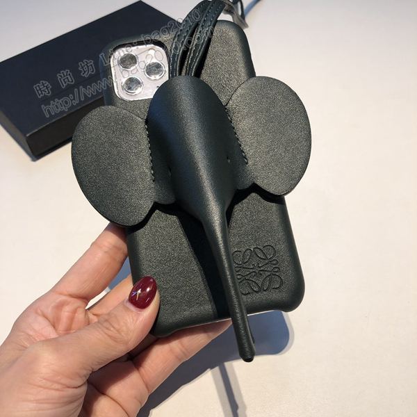 LOEWE大象手機殼 羅意威手機套 官網同步 小紅書及各大網紅爆款 蘋果手機套  mmk1009